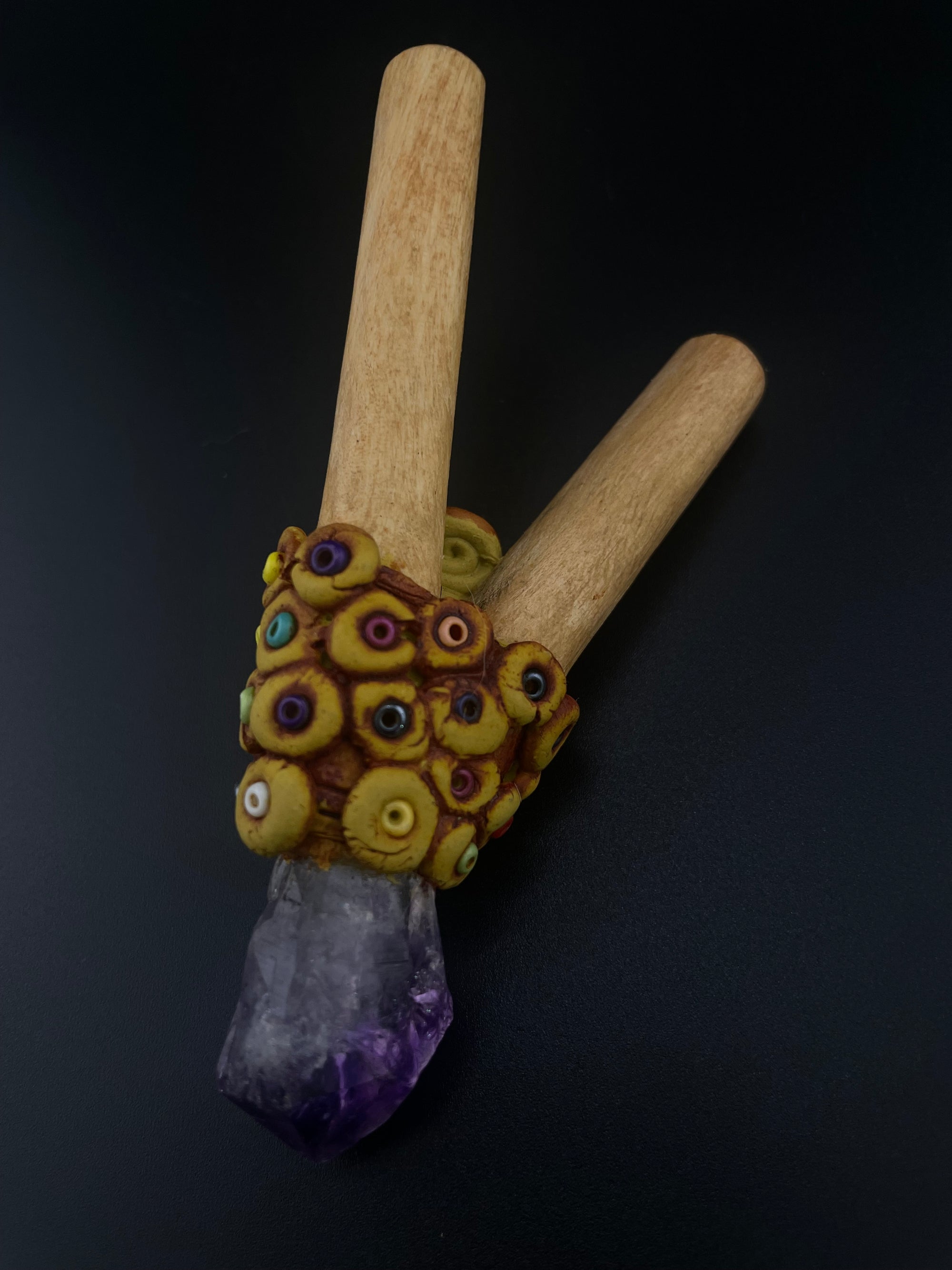 Turtle Kuripe with Palo Santo Wood | Huni Kuin
