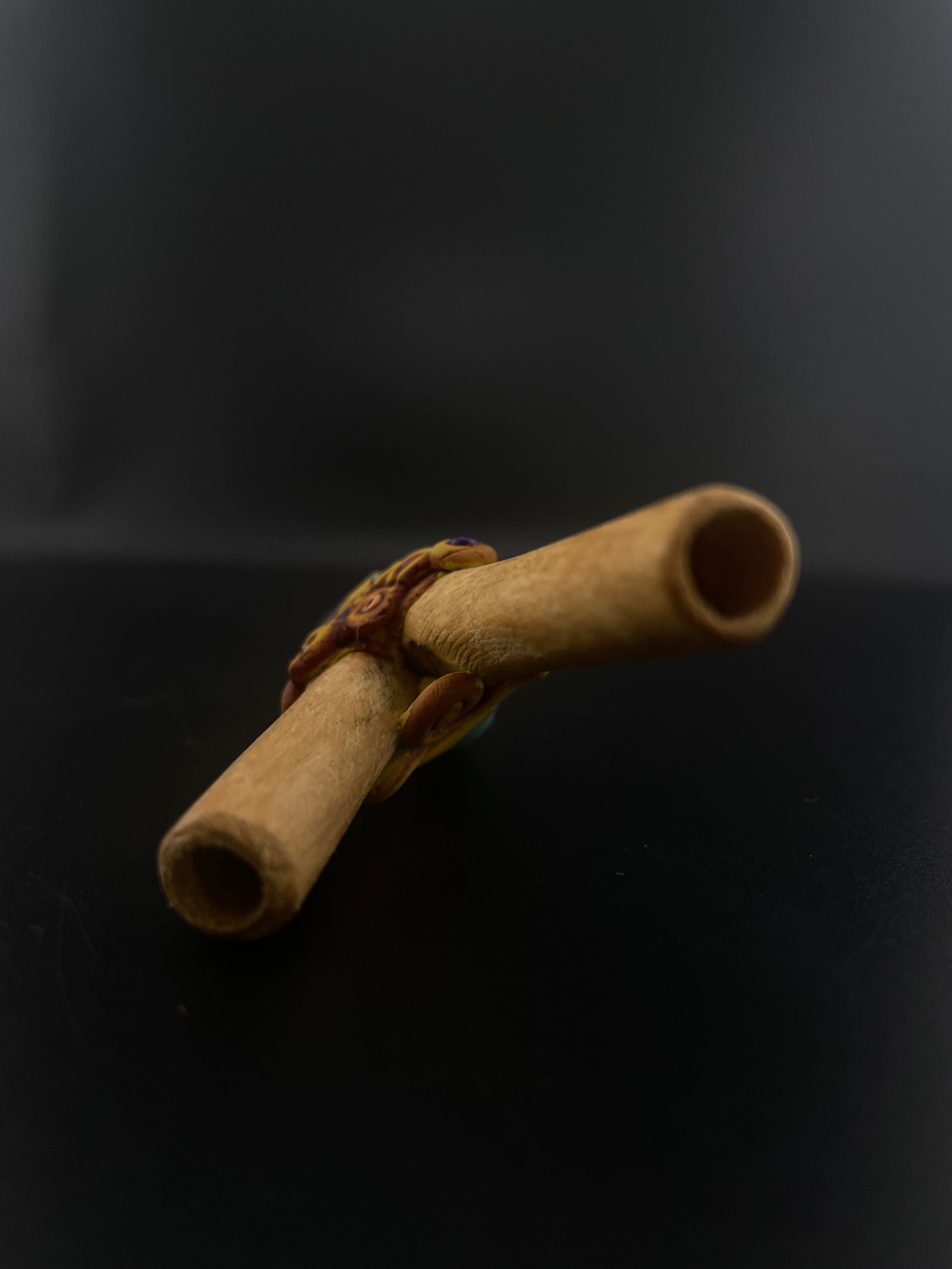 Turtle Kuripe with Palo Santo Wood | Huni Kuin