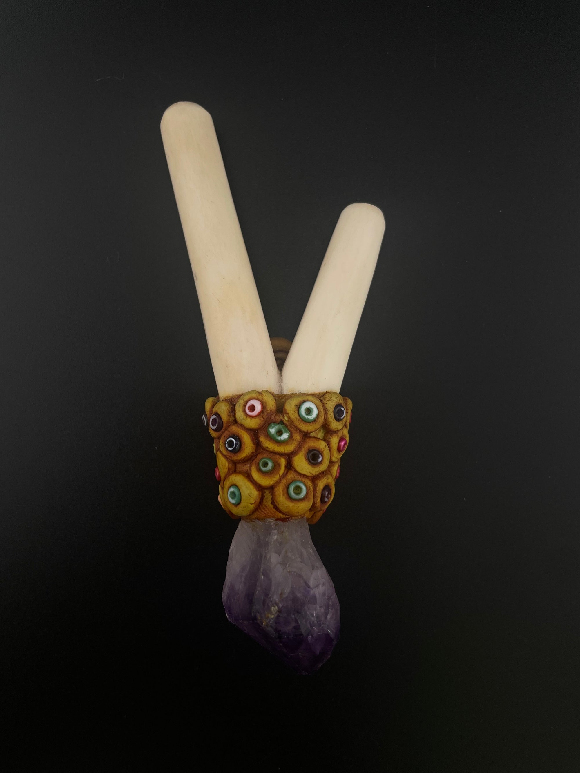 Turtle Kuripe with Bone | Huni Kuin