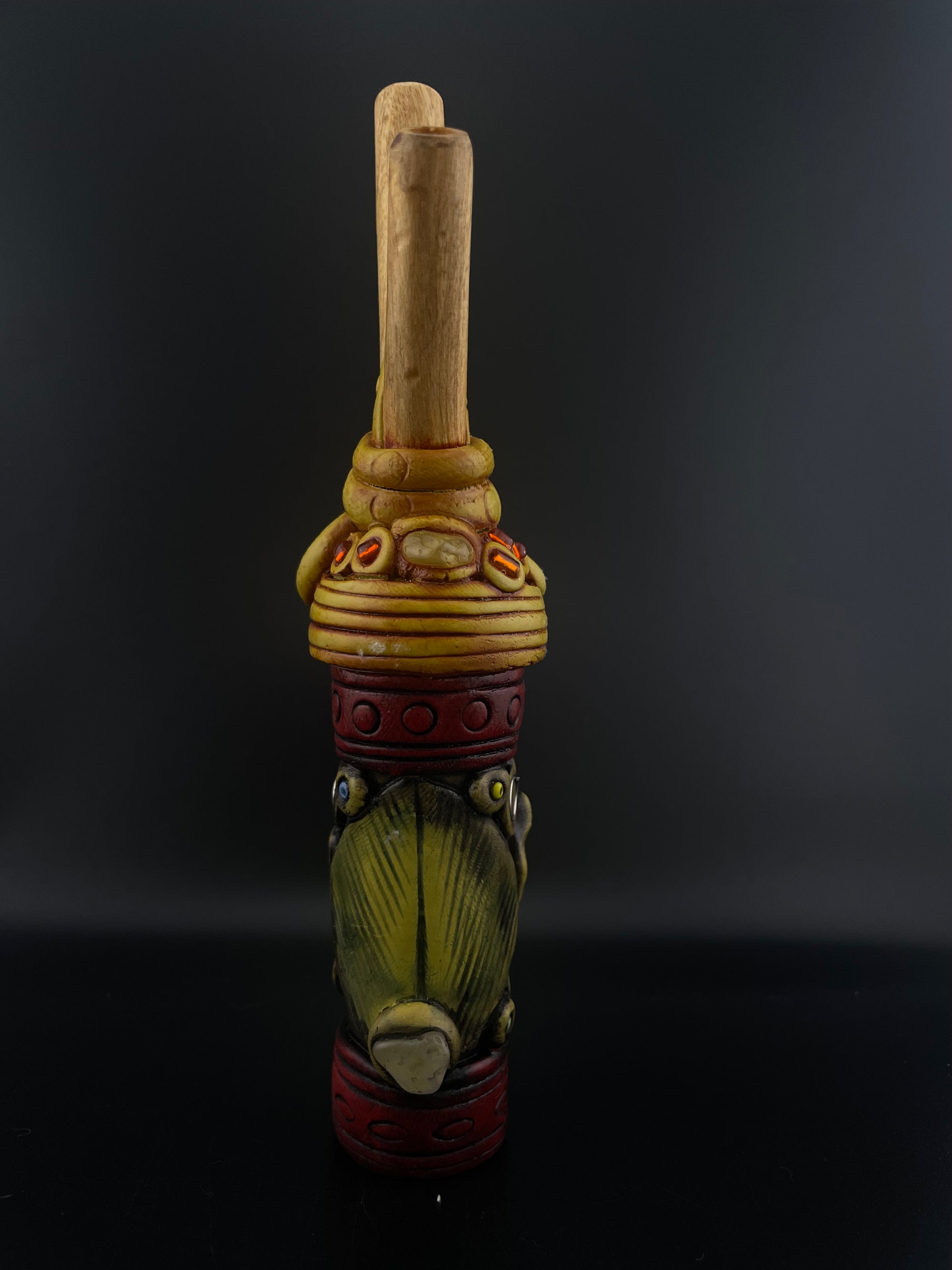 Bear + Snake Kuripe with Medicine Holder - Various Styles