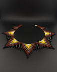 Brown Huni Kuin Beaded Necklace