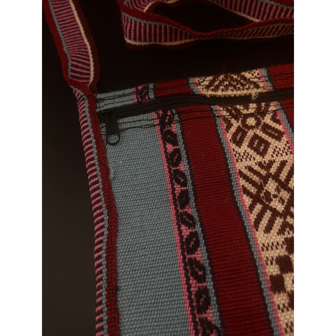 Living Altar | Quechua Woven Sling Purse – Baby Alpaca Wool