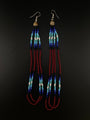 Scarlet & Blue Huni Kuin Protection Earrings