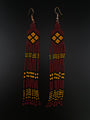 Txere Beru Garent Beaded Huni Kuin Earrings