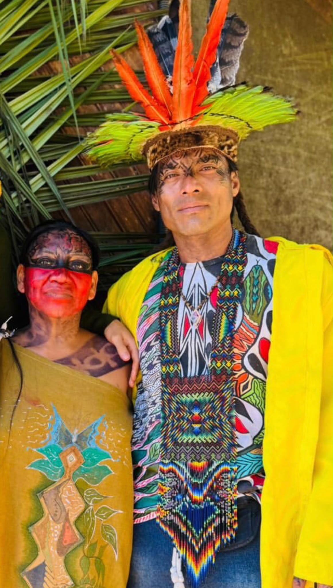 Cosmic Vision Yawanawa Breastplate